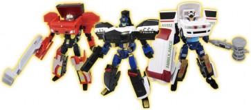 トミカ ジョブレイバー 警察消防救急DXエントリーセット タカラトミー, TAK29155, by タカラトミー