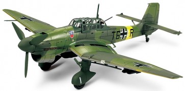1/72  ﾕﾝｶｰｽJu87B-2/R-2 スツーカ, TAM60776, by タミヤ