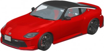 1/24 楽プラ スナップカー No.06-CR RZ34 フェアレディZ NISMO 2024 カーマインレッド アオシマ, AOS68403, by アオシマ