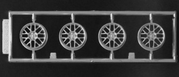 1/24 ホイールシリーズ BBS RG346 17インチ フジミ, FUJ93625, by フジミ