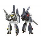 1/100 超時空要塞 マクロス VF-1S ストライクバルキリー[バトロイド]一条輝 機、ロイ・フォッカー 機 ウェーブ, WAV90706, by ウェーブ