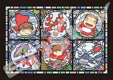 ジグソーパズル 208ピース(アートクリスタルジグソー) 崖の上のポニョ ポニョの海便り (18.2x25.7cm) エンスカイ, ENS88306, by エンスカイ