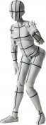 S.H.Figuarts ボディちゃん -スポーツ- Edition -ワイヤーフレーム-(Gray Color Ver.) バンダイ, BAC73084, by バンダイ