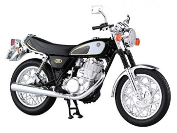 スカイネット 1/12 YAMAHA SR400&500 グリタリングブラック アオシマ, AOS05856, by アオシマ