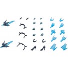 M.S.G モデリングサポートグッズ メカサプライ34 ホロニックヘッドドレス＆ホロニックハイヒール グレーVer. コトブキヤ, KBY85866, by コトブキヤ