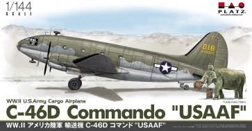 1/144 WW.II アメリカ陸軍 輸送機 C-46D コマンド “USAAF” プラッツ, PLZ68412, by プラッツ 1/144 WW.II アメリカ陸軍 輸送機 C-46D コマンド “USAAF” プラッツ, PLZ68412, by プラッツ