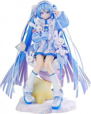 1/7 キャラクター・ボーカル・シリーズ01 初音ミク 雪ミク Yukiiro Pop Ver. グッドスマイルカンパニー, GSC73687, by グッドスマイルカンパニー