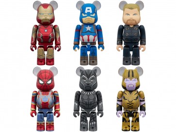 BE@RBRICK CHASE MARVEL INFINITY SAGA 1BOX 12個入り メディコム・トイ, MED19910, by メディコム・トイ