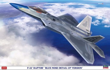 1/48 F-22 ラプター“ブルーノーズ ディテールアップ バージョン” ハセガワ, HAS22930, by ハセガワ