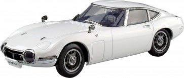 1/32 楽プラ スナップキット No.06-PW トヨタ 2000GT(ペガサスホワイト) アオシマ, AOS68113, by アオシマ