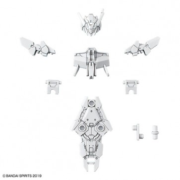 1/144 30MM 指揮官機用オプションアーマー[アルト用/ホワイト] バンダイ, BAN80993, by バンダイ