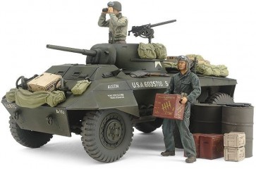 1/35 タミヤ限定商品 アメリカ軽装甲車 M8 グレイハウンド 前線偵察セット タミヤ, TAM51964, by タミヤ