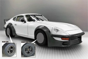 1/24 ザ・モデルカー No.128 ニッサン S30 フェアレディZ エアロカスタムVer.2 ’75 ザ・モデルカーアオシマ, AOS61015, by アオシマ