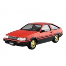 1/24 トヨタ AE86 レビン '84（レッド/ブラック） アオシマ, AOS54963, by アオシマ