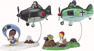 たまごワールド ゴッドファイター(零戦)&ウルフパニック(Fw190) ハセガワ, HAS05176, by ハセガワ