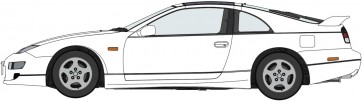 1/24 ニッサン フェアレディZ (Z32) バージョンR ツインターボ 2by2 (1998) ホワイトパール ハセガワ, HAS08179, by ハセガワ