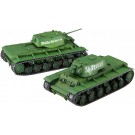 1/76 スペシャルワールドアーマーシリーズ №30 ソビエト重戦車KV-1(2両セット) フジミ, FUJ62340, by フジミ