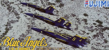 1/72 Fシリーズ No.45 F/A18 ホーネットC ブルーエンジェルス フジミ, FUJ22122, by フジミ