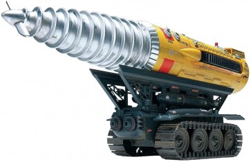 1/72 サンダーバード No.6 ジェットモグラ アオシマ, AOS63156, by アオシマ