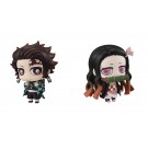 ちみメガバディシリーズ! 鬼滅の刃 竈門炭治郎&禰豆子 なかよし兄弟セット メガハウス, MEG27297, by メガハウス
