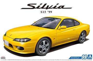 1/24 ザ・モデルカー ニッサン S15 シルビア Spec.R 1999 アオシマ, AOS56790, by アオシマ