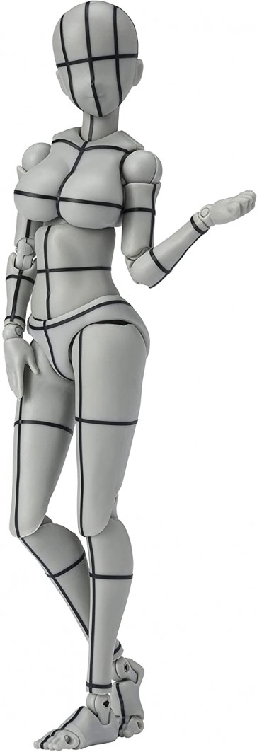 S.H.Figuarts ボディちゃん -矢吹健太朗- ワイヤーフレーム (Gray Color Ver.) バンダイ, BAC33002, by バンダイ