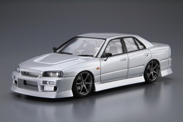 1/24 ザ・チューンドカー No.20 URAS ER34 スカイライン 25GT-t ’01(ニッサン) アオシマ, AOS61343, by アオシマ