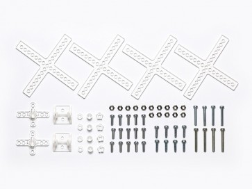透明ｸﾛｽﾕﾆﾊﾞｰｻﾙｱｰﾑｾｯﾄ 【楽しい工作特別企画商品】 タミヤ, TAM99209, by タミヤ