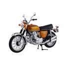 スカイネット 1/12 完成品バイク Honda CB750FOUR (K0) キャンディゴールド アオシマ, AOS04309, by アオシマ