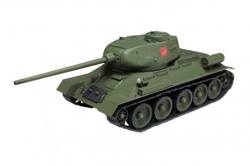 1/35 ガールズ&パンツァー劇場版 T-34/85 プラウダ高校 (バトルダメージデカール付き) プラッツ, PLZ51254, by プラッツ
