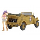 1/24 ワイルドたまごガールズ No.02 Pkw.K1 キューベルワーゲン 82型 "クレア フロスト"w/フィギュア ハセガワ, HAS21605, by ハセガワ