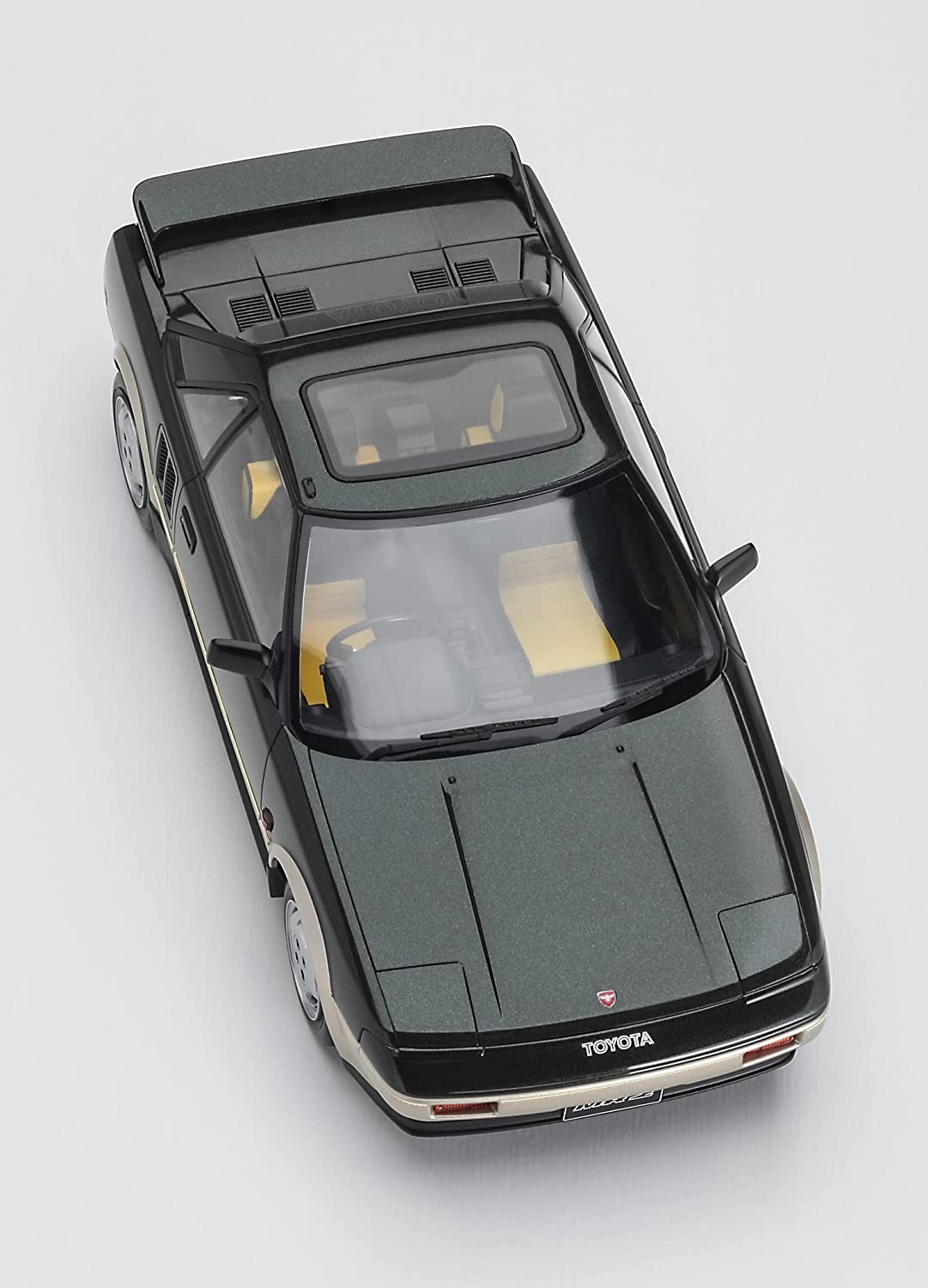 トヨタ MR2 （AW11） 前期型 G-リミテッド （1/24組立完成品） 1／24 トヨタ MR2 (AW11) 前期型 G-リミテッド (ムーンルーフ