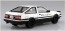 1/24 頭文字(イニシャル)D No.1 藤原拓海 AE86トレノ プロジェクトD仕様 頭文字(イニシャル)Dアオシマ, AOS59579, by アオシマ