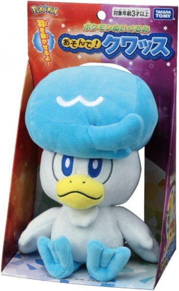 ポケモンぬいぐるみ あそんで! クワッス タカラトミー, TAK70386, by タカラトミー