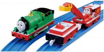 プラレール きかんしゃトーマス TS-17 プラレール パーシー & ロッキー タカラトミー, TAK62712, by タカラトミー
