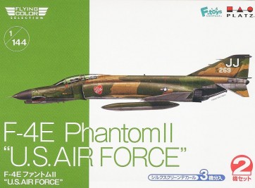 Platz 1/144 F-4E ファントムII U.S.AIR FORCE 2機セット, PLZ35445, by プラッツ