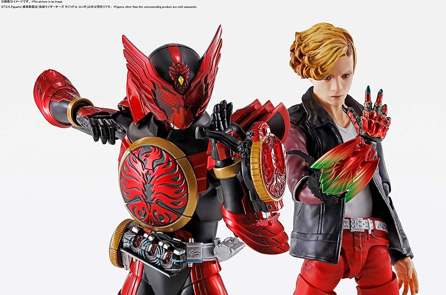BANDAI - shフィギュアーツ　真骨彫　仮面ライダーオーズ　タジャドルコンボ S.H.Figuarts (真骨彫製法) 仮面ライダーオーズ タジャドル