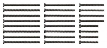 ミニ四駆 グレードアップパーツ ステンレスビスセット (15・20・25・30mm) (ブラック) (ミニ四駆特別企画) タミヤ, TAM54346, by タミヤ