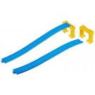 プラレール ニュー坂レール(2本入・ブロック橋脚2個付) R-06 タカラトミー, TAK50077, by タカラトミー