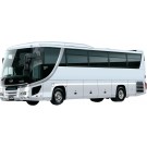 1/32 観光BUSシリーズ No.1 EX-1 日野セレガ スーパーハイデッカ(バスガイド&バス運転手フィギュア付き) フジミ, FUJ12032, by フジミ