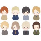 FUKUBUKU COLLECTION ヘタリア World★Stars トレーディングマスコット 1BOX 8個入り コトブキヤ, KBY36257, by コトブキヤ