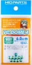 VCドーム4 VG1カラー 6.0mm(10個入) ハイキューパーツ, HIQ78801, by ハイキューパーツ