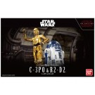 1/12 Ｃ－３ＰＯ ＆ Ｒ２－Ｄ２  スター・ウォーズ／最後のジェダイ バンダイ, BAN32971, by バンダイ
