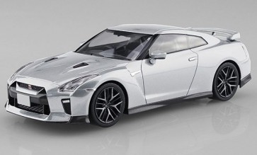 1/32 ザ・スナップキット No.07-D NISSAN GT-R(アルティメイトメタルシルバー) アオシマ, AOS56417, by アオシマ