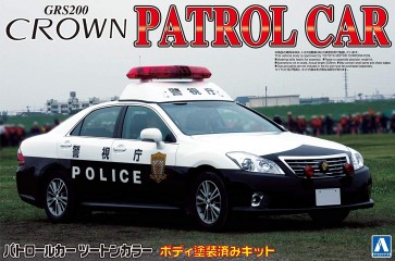 1/24 塗装済パトカーシリーズ トヨタ 200 クラウン パトロールカー 警視庁 無線警ら仕様 アオシマ, AOS04951, by アオシマ