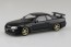 1/32 楽プラ スナップキット No.12CU-BP ニッサン R34スカイラインGT-R カスタムホイール(ブラックパール) アオシマ, AOS02760, by アオシマ