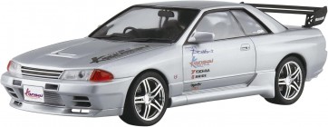 1/24 ザ・チューンドカー No.76 HKS 関西 BNR32 スカイラインGT-R ’90 ( ニッサン) アオシマ, AOS64535, by アオシマ