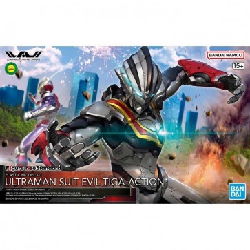 Figure-rise Standard ULTRAMAN SUIT EVIL TIGA ACTION バンダイ, BAN53260, by バンダイ