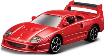 1/64 トミカプレゼンツ ブラーゴ レース&プレイシリーズ F40 コンペティゼィオーネ(赤) タカラトミー, TAK63039, by タカラトミー