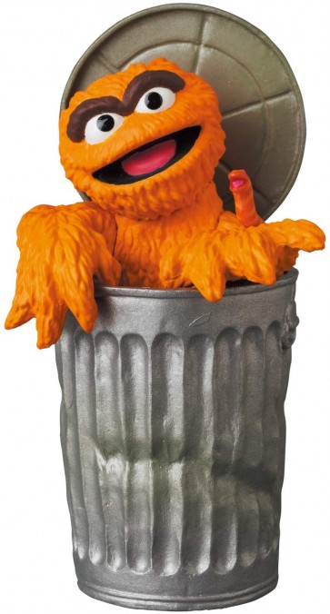 UDF SESAME STREET シリーズ2 OSCAR THE GROUCH (The Original Orange Fur Ver.) メディコム・トイ, MED55838, by メディコム・トイ